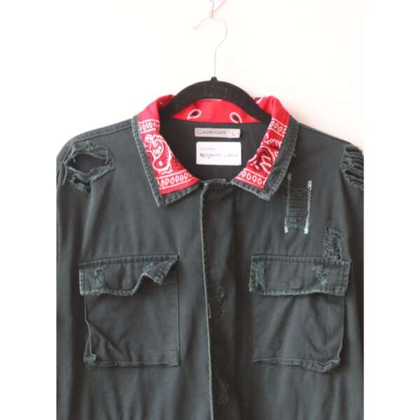 Sobrecamisa cuello rojo - Imagen 2